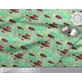 thumbnail image 2 of Soimoi Cotton Voile Fabric Fish Cartoon Fabric Prints by Yard 42 Inch Wide, 2 of 3