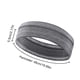 thumbnail image 2 of Diadema deportiva para correr que absorbe la humedad para gimnasio entrenamiento gris claro, 2 of 4