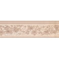 thumbnail image 2 of Beige White Lace Floral Wallpaper Border Retro Design, Roll 15' x 7'', 2 of 3