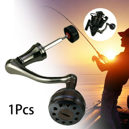 Fishing Reel Handle Grip Reel Replacement Handle Universal Power Reel Handle Brown S