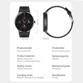 thumbnail image 4 of Reloj inteligente SENBONO NY20 1.3 '' 360 * 360 Salud de la pantalla Retina completamente táctil, 4 of 8