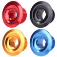 thumbnail image 4 of Bicicleta M18 MTB Bike Crank Cover Tornillo Cap Aleación de aluminio Bielas Fitting (Rojo) Tmvgtek Accesorios para bicicletas, 4 of 8