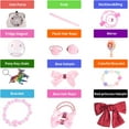 thumbnail image 2 of Advent Calendar 2022 - Girls Christmas Countdown Calendar - Reusable 24 Days Xmas Count Down Gifts for kids Toddlers - Including Hair Accessories, Jewelry, Glasses, Bracelets, Stickers, Coin Purse, 2 of 6