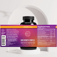 thumbnail image 5 of Primal Harvest Hair Growth Complex with Biotin, Keratin, and Niacin Supplement, 60 Capsules, 5 of 7