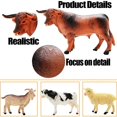 thumbnail image 5 of Figuras de animales de granja, juguetes BOLZRA, 53 unidades, con vallas, tierra, rompecabezas, 5 of 5