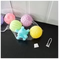 thumbnail image 3 of Set de Pelotas Sensoriales para niño , Juguetes Suaves y Texturizados de Colores Variados,de entrenamiento táctil sensorial, Paquete con 6 Piezas, 3 of 5