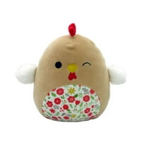 Squishmallows 8" Rutie the Rooster with Floral Belly