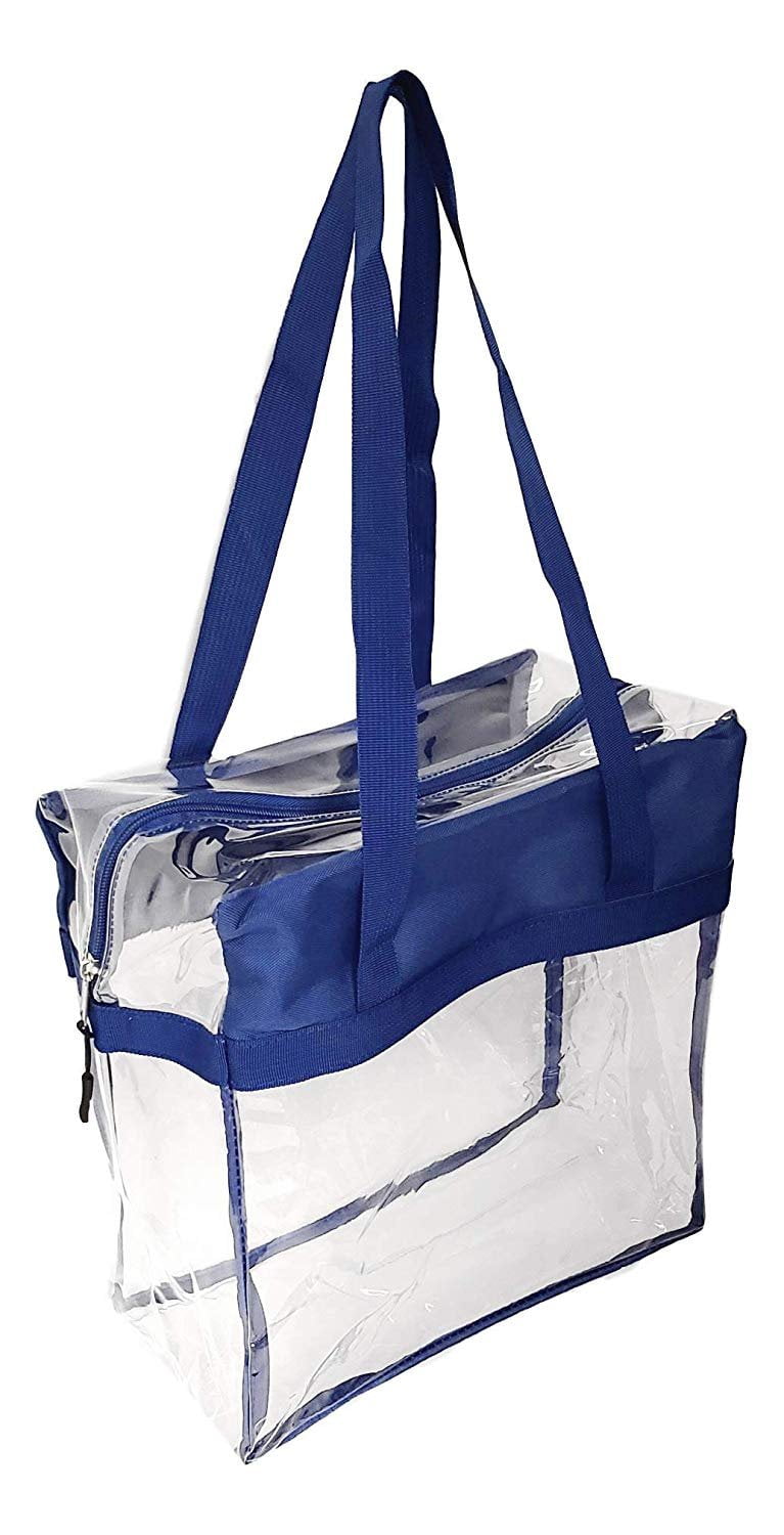 Royal Blue Stadium Bag Clear Tote Bag