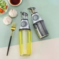 thumbnail image 2 of Measuring Oil Dispenser under $5! Xqxayjr Kitchen Measuring Oil Dispenser Bottle, Press Type Controlled Metering Oil Pot with Scale, Soy Sauce Vinegar Bottle for Cooking, Liquid Dispenser for Kitchen, 2 of 9