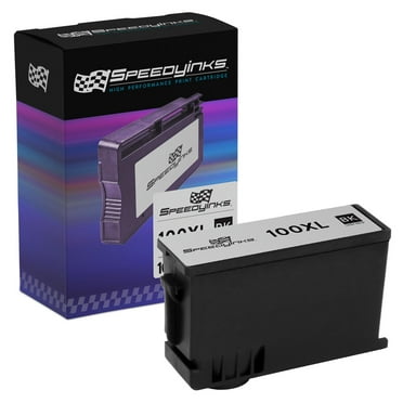 Speedy Inks - Compatible Replacement for Lexmark 14N1068 / 100XL High Yield Black Ink Cartridge for use in Impact S301, Impact S305, Interact S605, Interpret S405, Intuition S505, Pinnacle Pro901