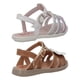 thumbnail image 3 of Sandalias TRENCITAS Niña Comodas Ligeras 2 pack blanco 17, 3 of 4
