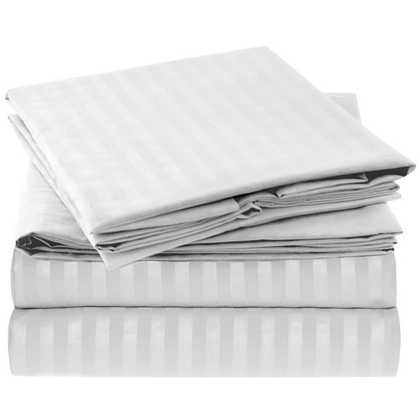 Mellanni Twin XL Sheet Set Iconic Collection Bedding Sheets