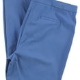 thumbnail image 2 of Alfani Womens Slit Front Casual Trouser Pants, Blue, 2, 2 of 2