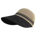 thumbnail image 5 of Sun Protective Ladies Baseball Cap for Face Coverage Wide Brim Bucket Hat Black Shield Style Day Outdoor Activities, 5 of 5