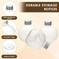thumbnail image 6 of NOGIS 9 Pcs Spherical Plastic Potion Bottles Ball Shape Round Bottles 5 oz Sand Art Bottles Decorative Bottle Candy Jar for Valentines Birthday DIY Crafts, 6 of 7