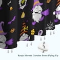 thumbnail image 6 of Halloween Gnomes and Pumpkins Shower Curtain 36"x72" ,Bathroom Decorative Shower Curtains Set with 12 Hooks,Modern Waterproof Washable Shower Curtain, 6 of 6