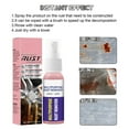Soikfihs 30ml Car Rust Remover with Brush MultiPurpose Rust