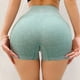 thumbnail image 3 of Pantalones cortos de yoga de cintura alta para mujer Sexy Leggings ajustados de elevación de cadera (verde) Tmvgtek Deportes Acuáticos, 3 of 6