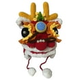 thumbnail image 3 of Abbraccia 2024 Party Hand Knitted Hat New Year Decoration Comfortable Winter Warm New Year Party Lovely Chinese Dragon Hat Winter Warm Baby S, 3 of 10