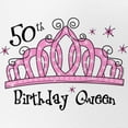 thumbnail image 2 of CafePress - Tiara 50Th Birthday Queen - Adjustable Unisex Printed Trucker Hat with Mesh Back, 2 of 10