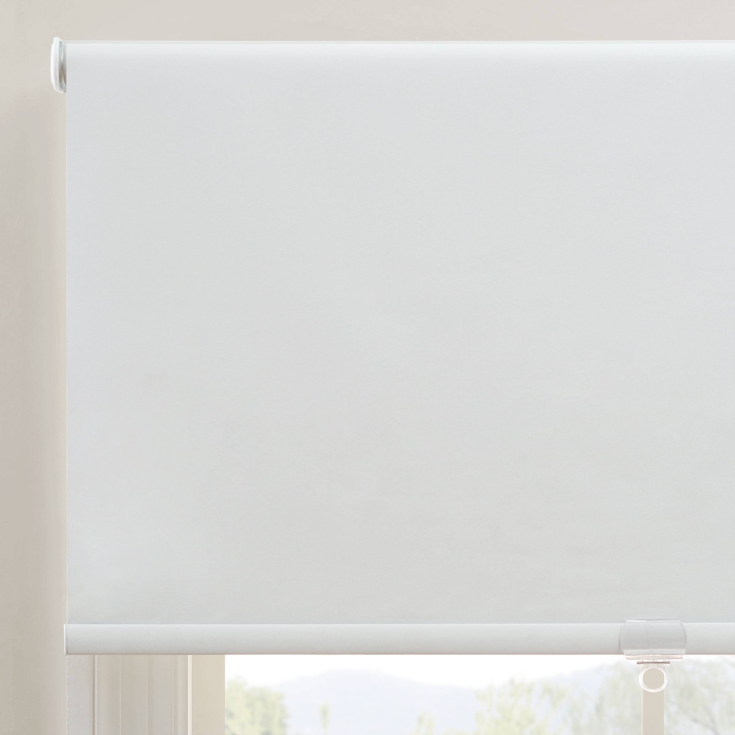 Eclipse Cordless 100% Blackout Polyester Roller Window Shades, 23" x 72"