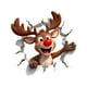 thumbnail image 2 of Flocked Christmas Ball Ornaments 12-Pack 6cm Red White Green Brown Holiday Tree Decorations, 2 of 8