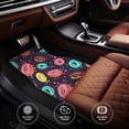 thumbnail image 6 of Yiaed Donuts1 Print Carpet Floor Mats for Cars, Auto Accessories Front & Rear Car Floor Mats Car Floor Foot Mat Sets of 4 Pieces, 6 of 7
