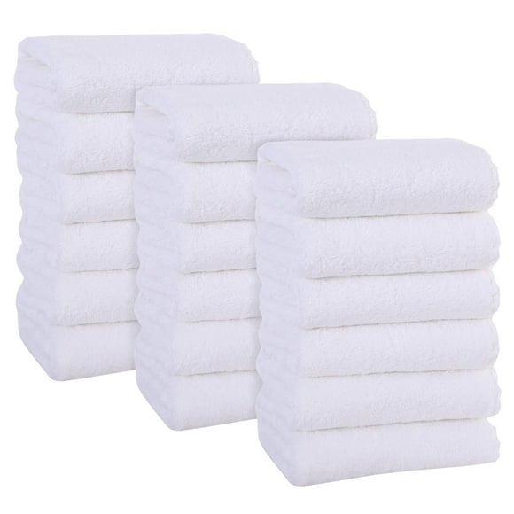 Toallas de Mano MOONQUEEN Premium Microfibra de Terciopelo Coral x18