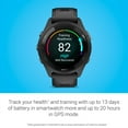 thumbnail image 4 of Garmin Forerunner 265® Running Smartwatch, Colorful AMOLED Display, Training Metrics and Recovery Insights, Black and Powder Gray, 4 of 5