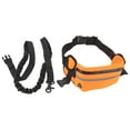 thumbnail image 4 of Waist Dog Leash, Hands Free Dog Leash Adjustable  For Hiking Orange,Light Blue, 4 of 8