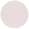 thumbnail image 2 of SAFAVIEH Courtyard Evander Geometric Indoor/Outdoor Area Rug, Ivory/Soft Pink, 6'7" x 6'7" Round, 2 of 9