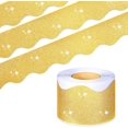 thumbnail image 1 of Jinsinto Bulletin Board Borders Stickers Classroom gold 10m, 1 of 5