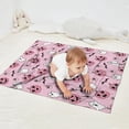 thumbnail image 2 of Halloween Pink Ghosts and Heart Pumpkins Blanket,Comfortable Soft Flannel Throw Blanket,All Season,Warm Lightweight Blankets for Sofa Bed Couch Living Room Chair,30"x40", 2 of 4