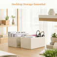 thumbnail image 2 of Criusia Drawer Organizer Clothes, Foldable Closet Organization and Storage for Nursery, Bedroom, Beige, 2 of 8