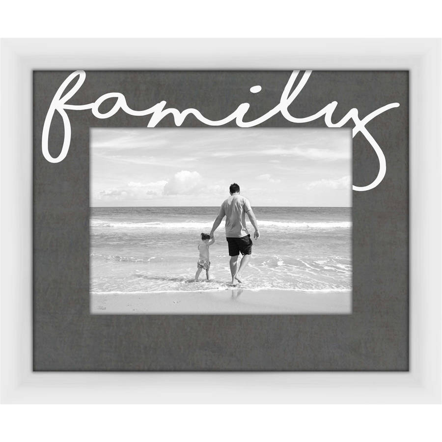 Living 31, Family decorative 5x7 Photo Frame, 11.25x9.25 WALL ART