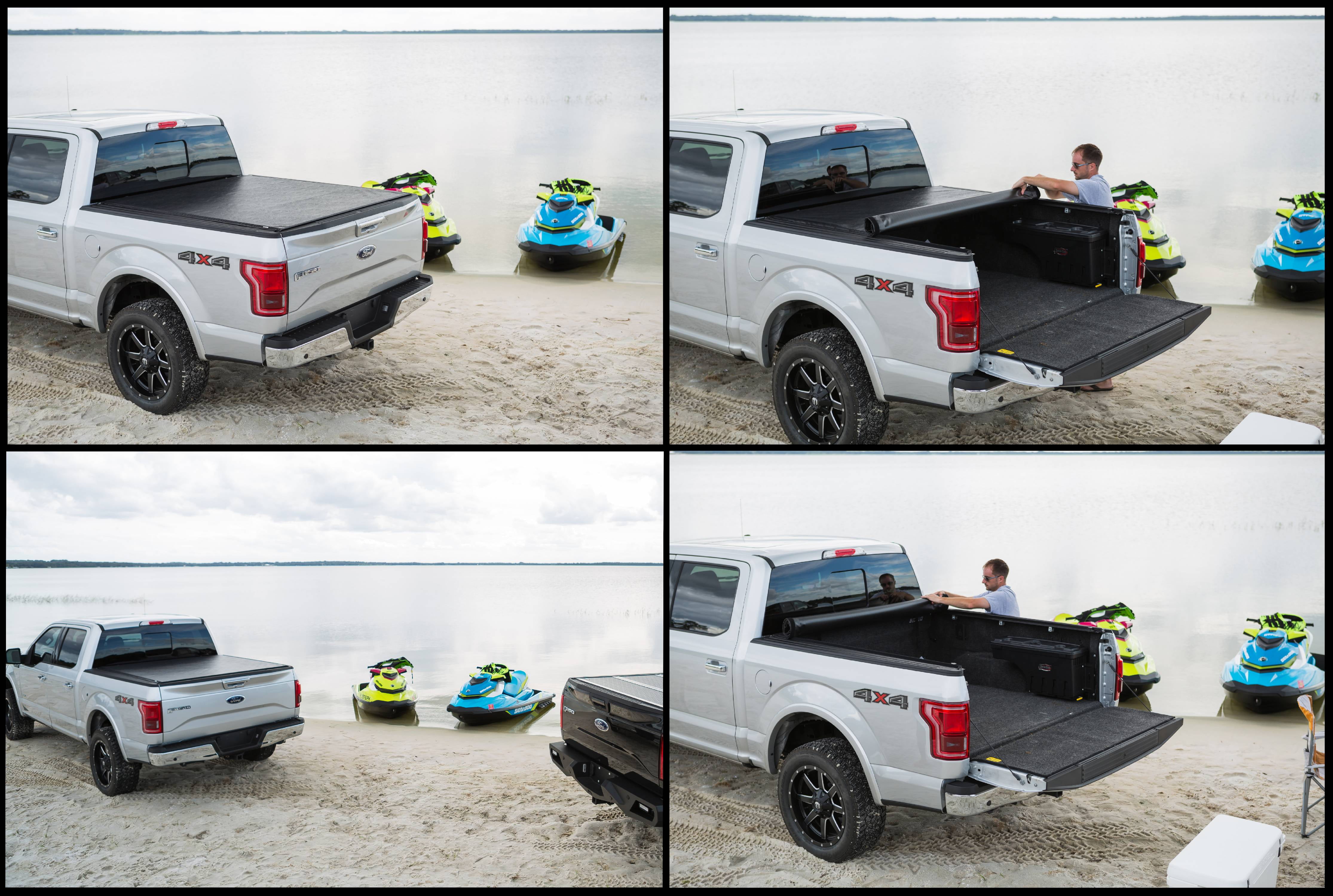 Gator Roll Up Fits 2008 2016 Ford Super Duty F250 F350 6 9 Ft Bed Only Soft Tonneau Truck Bed Cover Made In The Usa 53311 Walmart Com Walmart Com