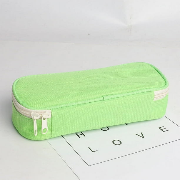 2pc Pencil Case Cloth Pencil Case Large Capacity Student Pencil Case