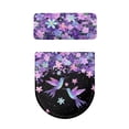 thumbnail image 2 of HELLHERO Iridescent Hummingbird Toilet Seat Covers & 2 Piece Set Bathroom Seat Covers & Soft for Toilet, 2 of 8