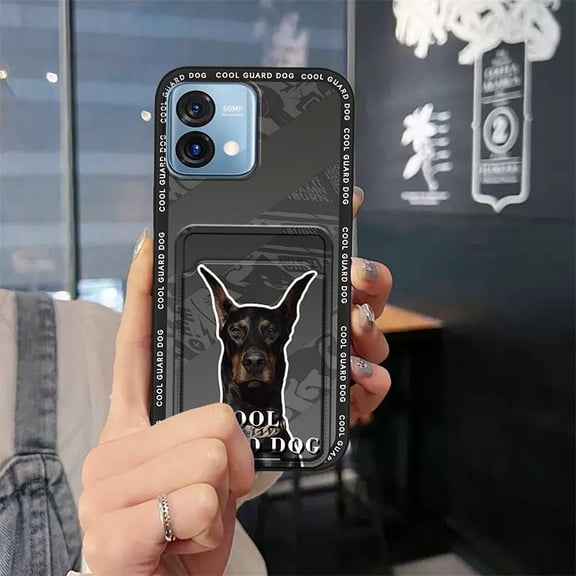 JNG-Phone Case For MOTO G Stylus 5G 2023, Silicone Back Cover Full wrap Waterproof Cartoon Anti-knock Card sleeve Cute TPU Fashion Design Shockproof Soft case protective Anti-dust