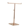 thumbnail image 4 of Soporte de exhibición de carteras Jinwen Torre de joyería para mostrador de tienda y hogar Oro rosa, 4 of 8