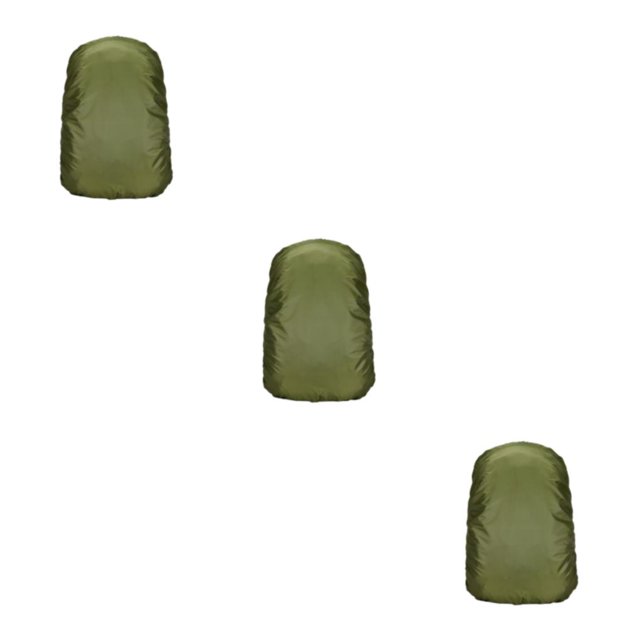 Naiovety impermeable con tecnología impermeable de tres capas, cubierta para la lluvia, unisex, para viajes, materiales duraderos, color verde Type1 NO1