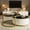 Golden Black, variant on Round MDF Top Nesting Table Set / Add Modern Touch to Your Space