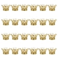 thumbnail image 1 of Miangastore 24pcs Delicate Crown Shaped Wedding Candy Boxes Candy Packaging Cases (Golden), 1 of 8