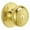 Bright Brass, variant on Dexter by Schlage J54STR619 Stratus Keyed Entry Knob, Satin Nickel