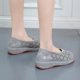thumbnail image 3 of Zapatos planos de mujer de moda Zapatos de tacón de cuña huecos Zapatos individuales de gran tamaño informales Wmkox8yii sa503, 3 of 8