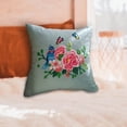 thumbnail image 1 of de fundas de almohada bordadas Artesanía de bricolaje con patrón Decoración para el hogar de funda de almohada de costura hecha a mano s de , estilo E Hugo Kits de almohadas bordadas, 1 of 8