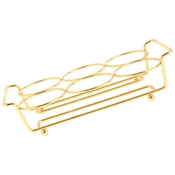 Langgg Liquor Shot Glass Holder Tray Double Row Drinks Cup Stand for