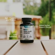 Snap Supplements Men's Daily Multivitamin with Vitamins and Minerals, 60 Capsules, Adult Dietary Supplement, Convenient Daily Capsule Formula, Designed for daily nutrition and energy support
