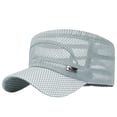 thumbnail image 7 of Breathable Outdoor Sports Baseball Cap Quick Dry Mesh Sun Protection Dad Hat Running Hiking Hat For Adults G, 7 of 7