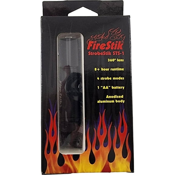 Firestik STS-1 Safety Flag Red Light StobeStik